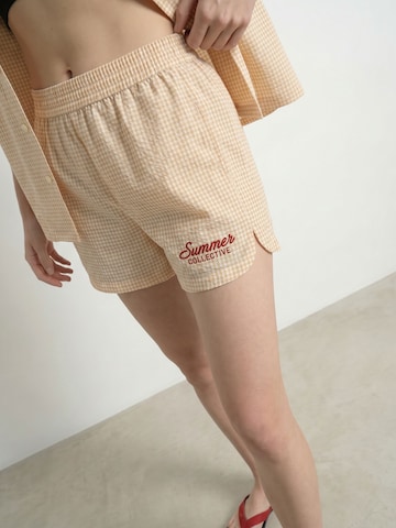 HYPEDROP Regular Broek 'Unnur' in Beige