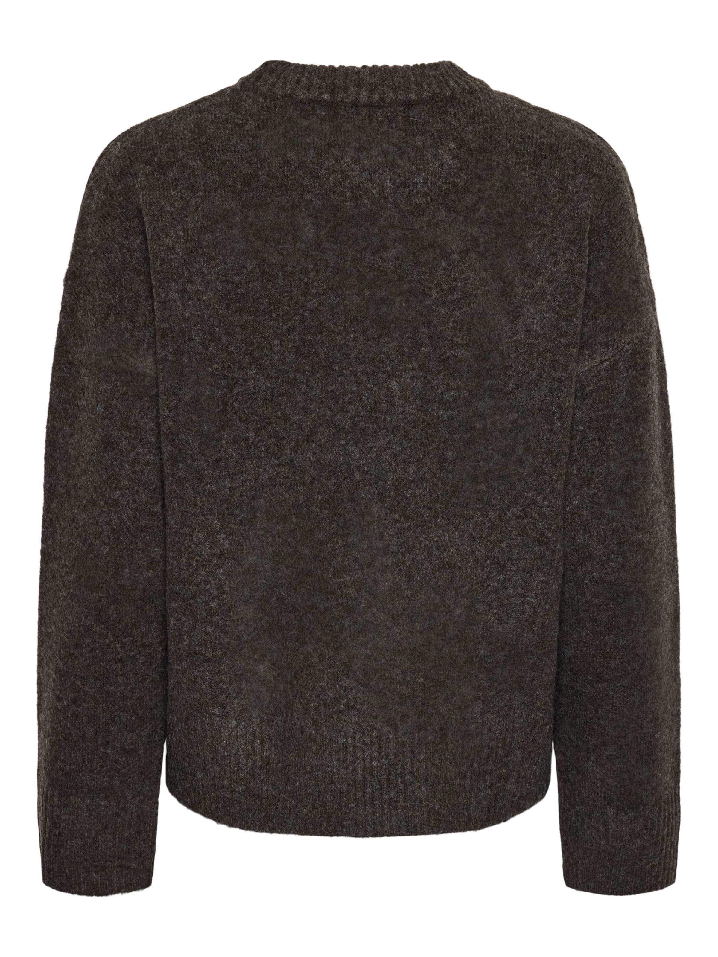 Pullover 'PCANA' di PIECES in grigio