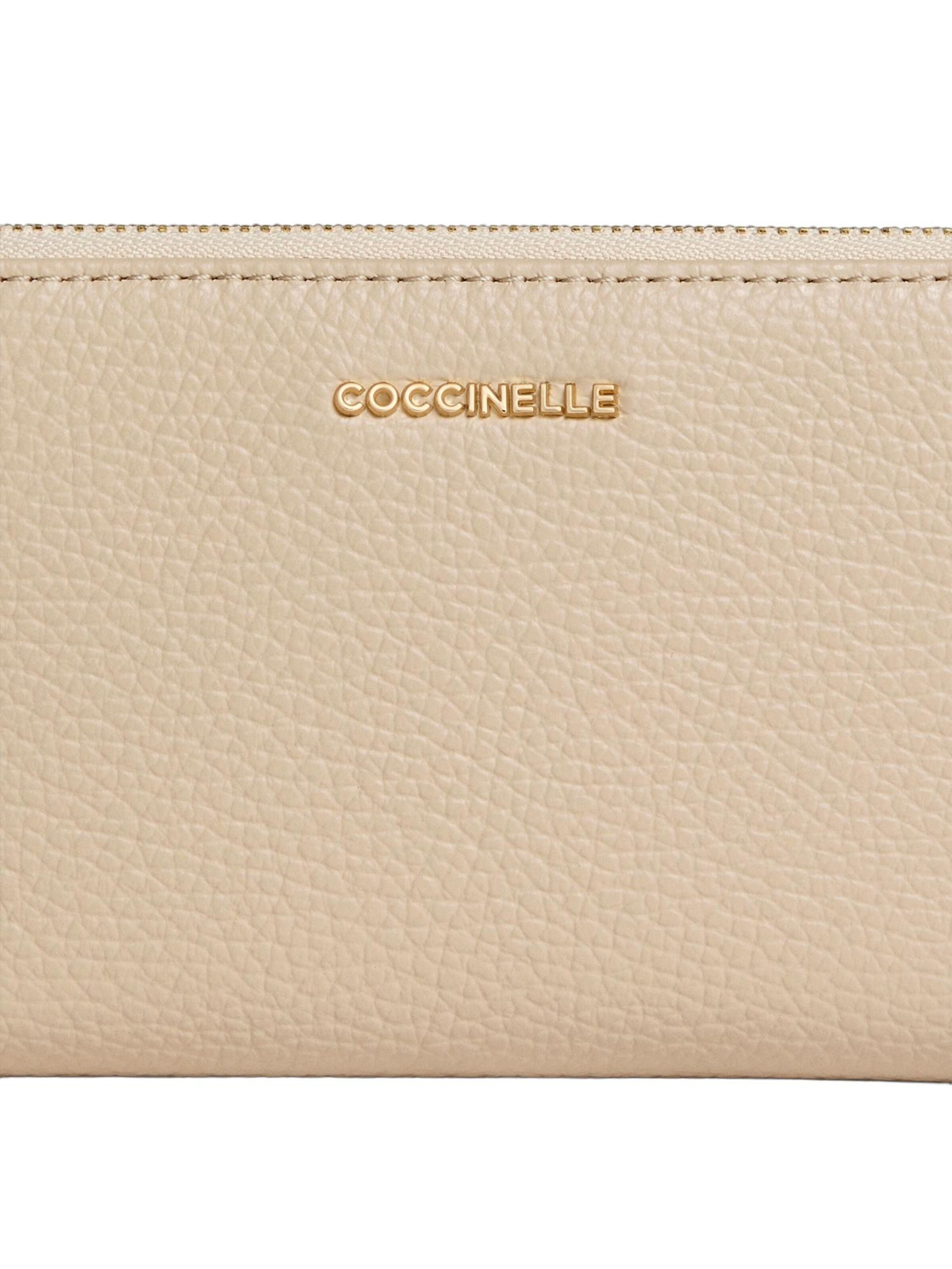 Portamonete 'COCCINELLE METALLIC 26 135' di Coccinelle in beige