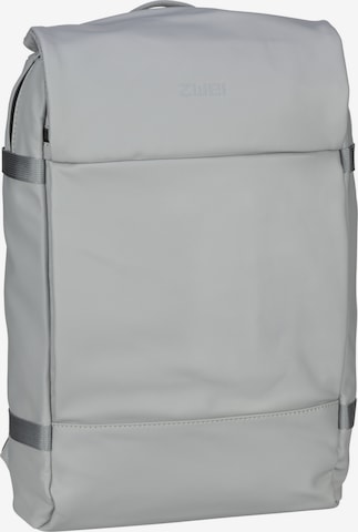 ZWEI Backpack ' Aqua ' in Grey: front