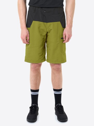 VAUDE Regular Outdoor trousers 'Qimsa II' in Green: front