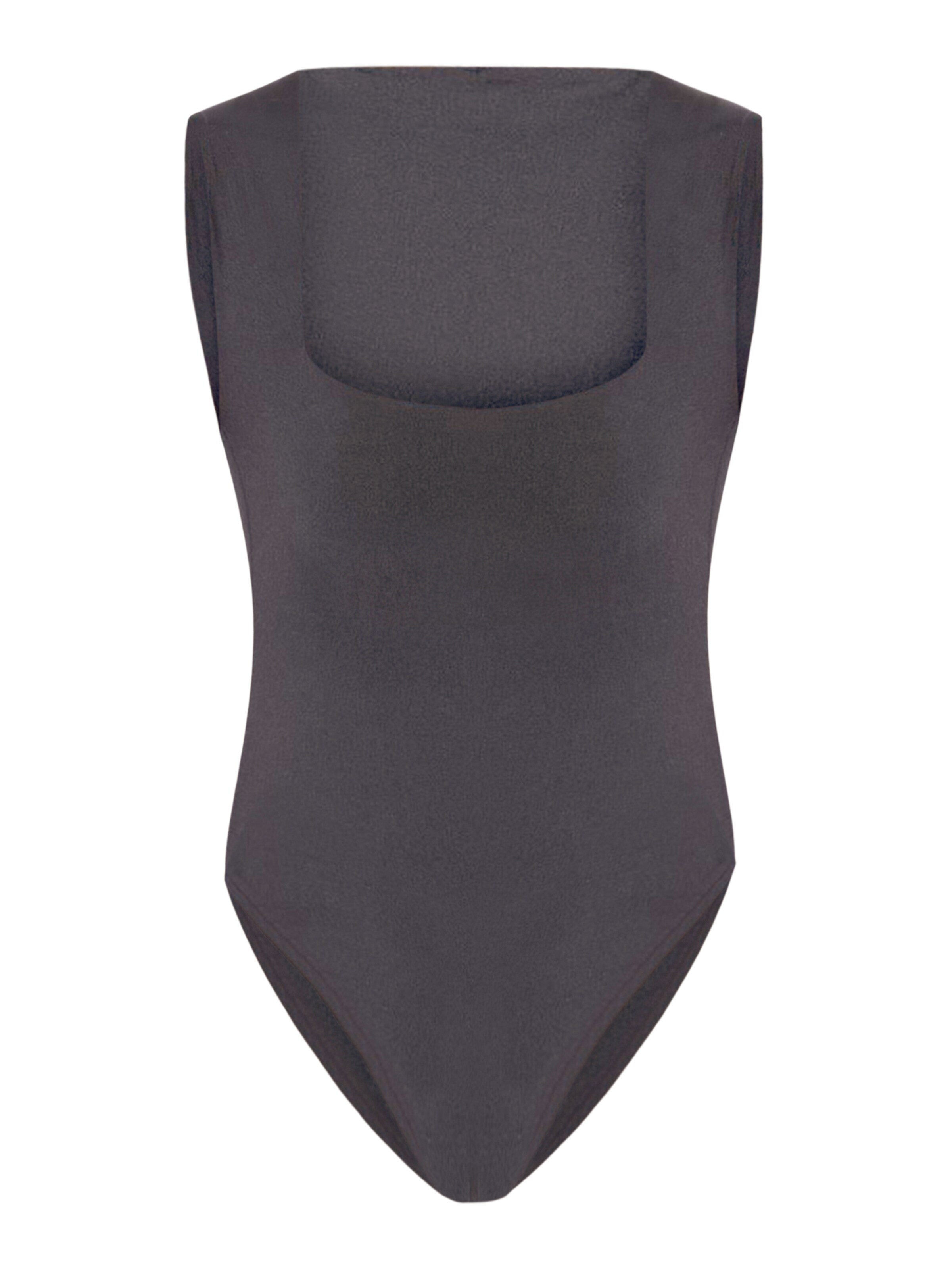 No Matter What Shirt Bodysuit in Grey: front