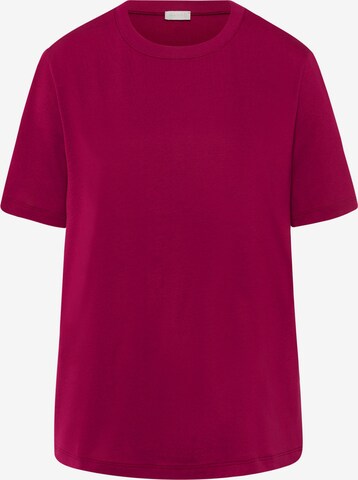 T-shirt ' Natural Shirt ' Hanro en rouge : devant