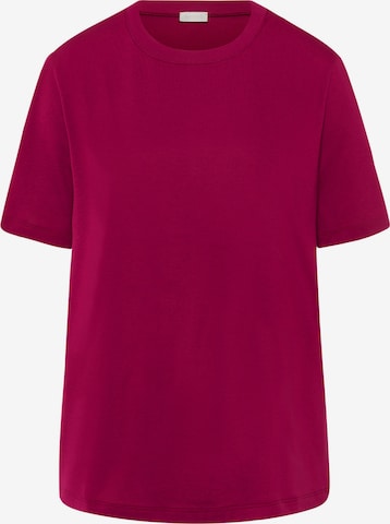 T-shirt ' Natural Shirt ' Hanro en rouge : devant