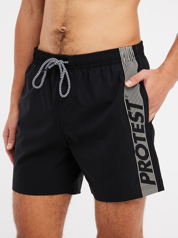 PROTEST Swimming shorts 'PRTFAREL' in Black