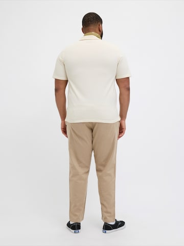 Jack & Jones Plus Широка кройка Панталон 'JPSTKANE' в бежово