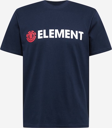 ELEMENT T-Shirt 'Blazin' in Blau: predná strana
