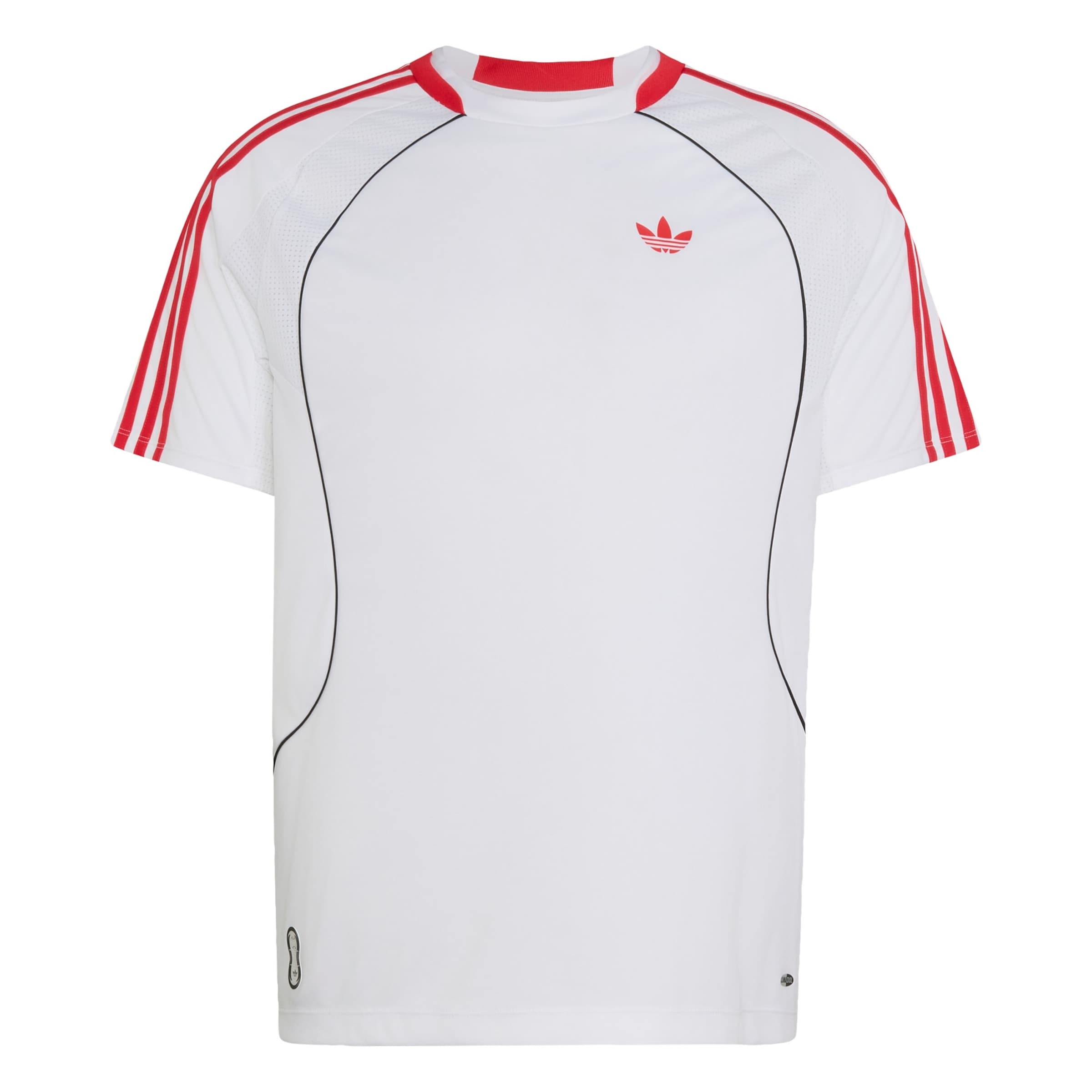 Maglietta 'Teamgeist 26' di ADIDAS ORIGINALS in bianco: frontale