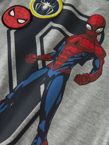 T-Shirt 'NMMDEEP SPIDER' NAME IT en gris