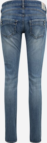 Herrlicher Slimfit Farkut 'Piper Slim Organic Denim' värissä sininen