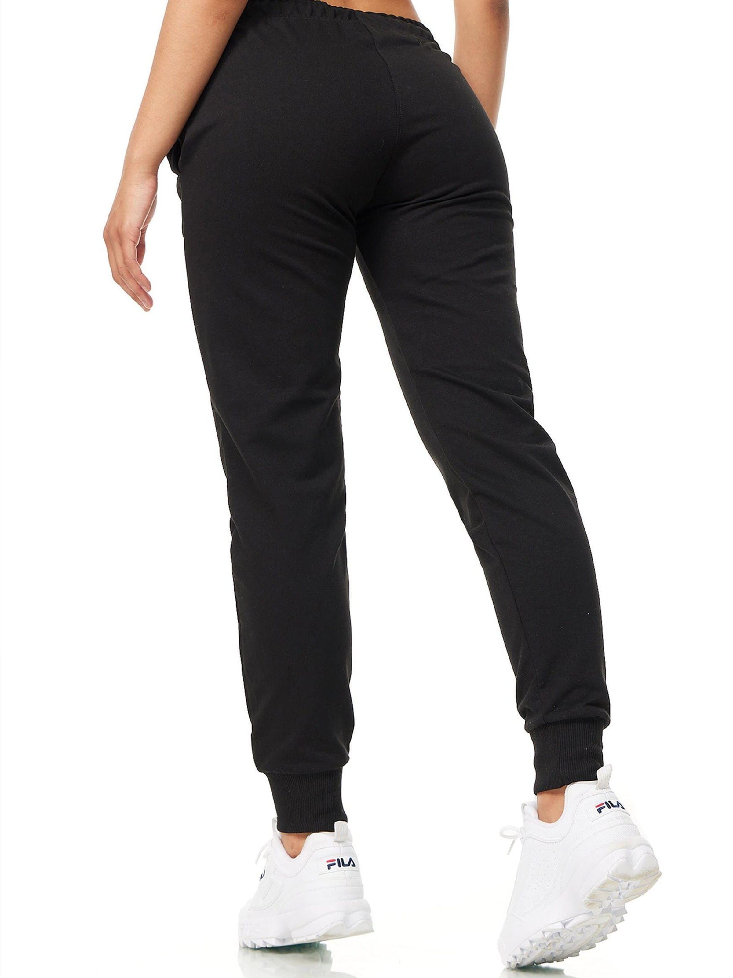 Tapered Pantaloni 'Ross Camp Sculpt' di ROSS CAMP in nero