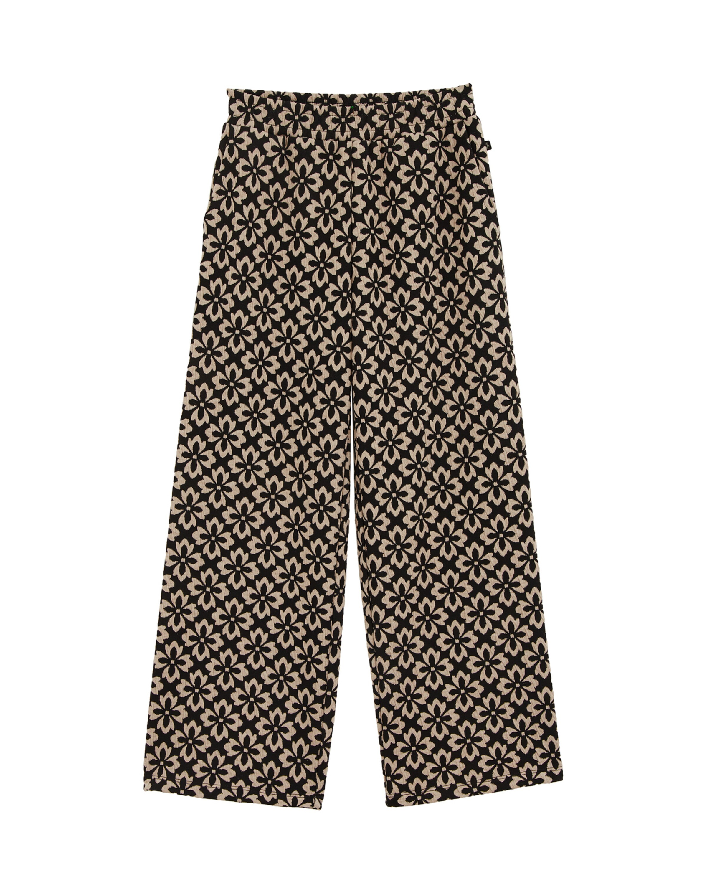 WE Fashion Štandardný strih Nohavice - Čierna