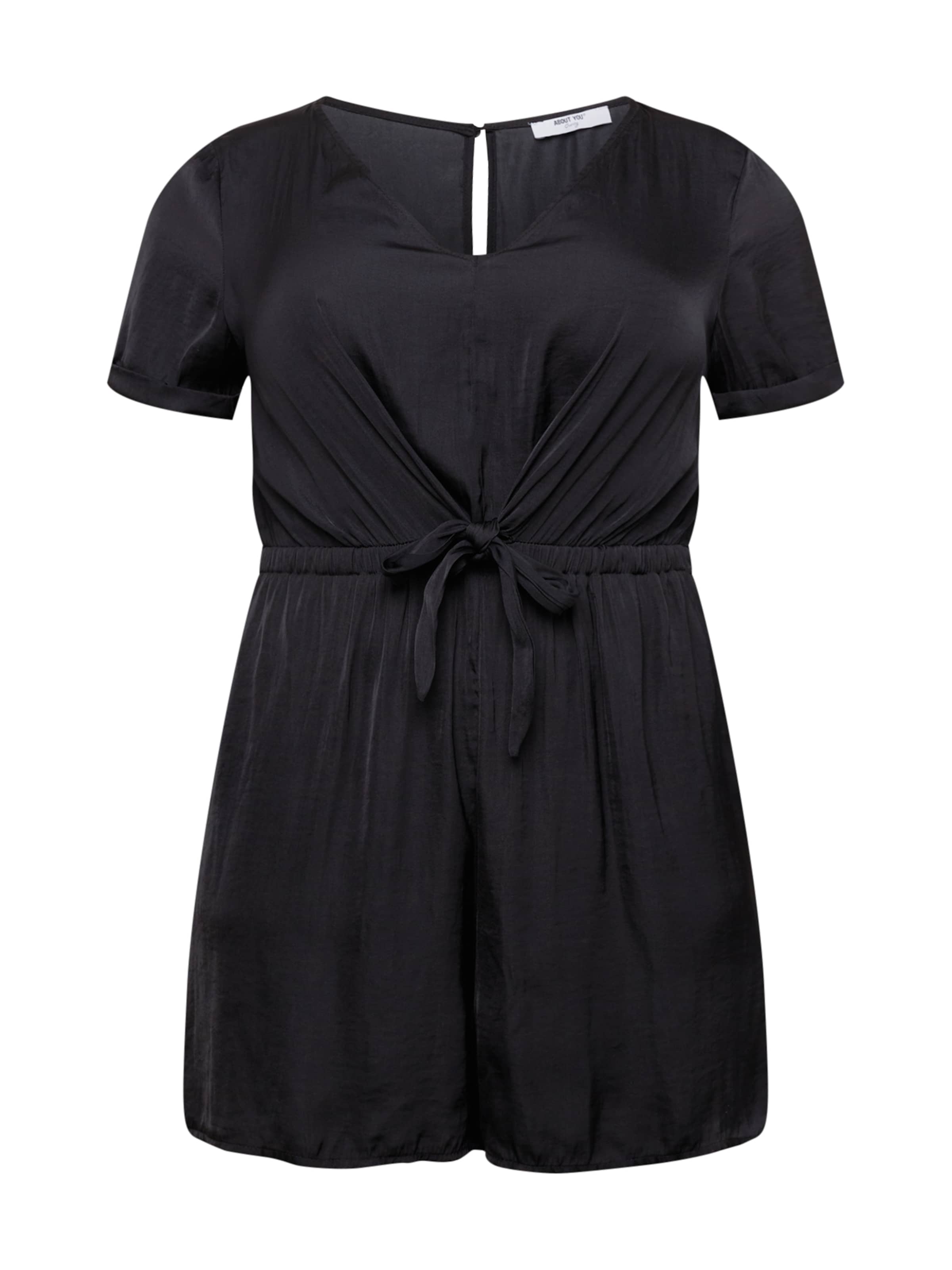 juoda ABOUT YOU Curvy Vienos dalies kostiumas &#x27;Rosanna&#x27;: priekis