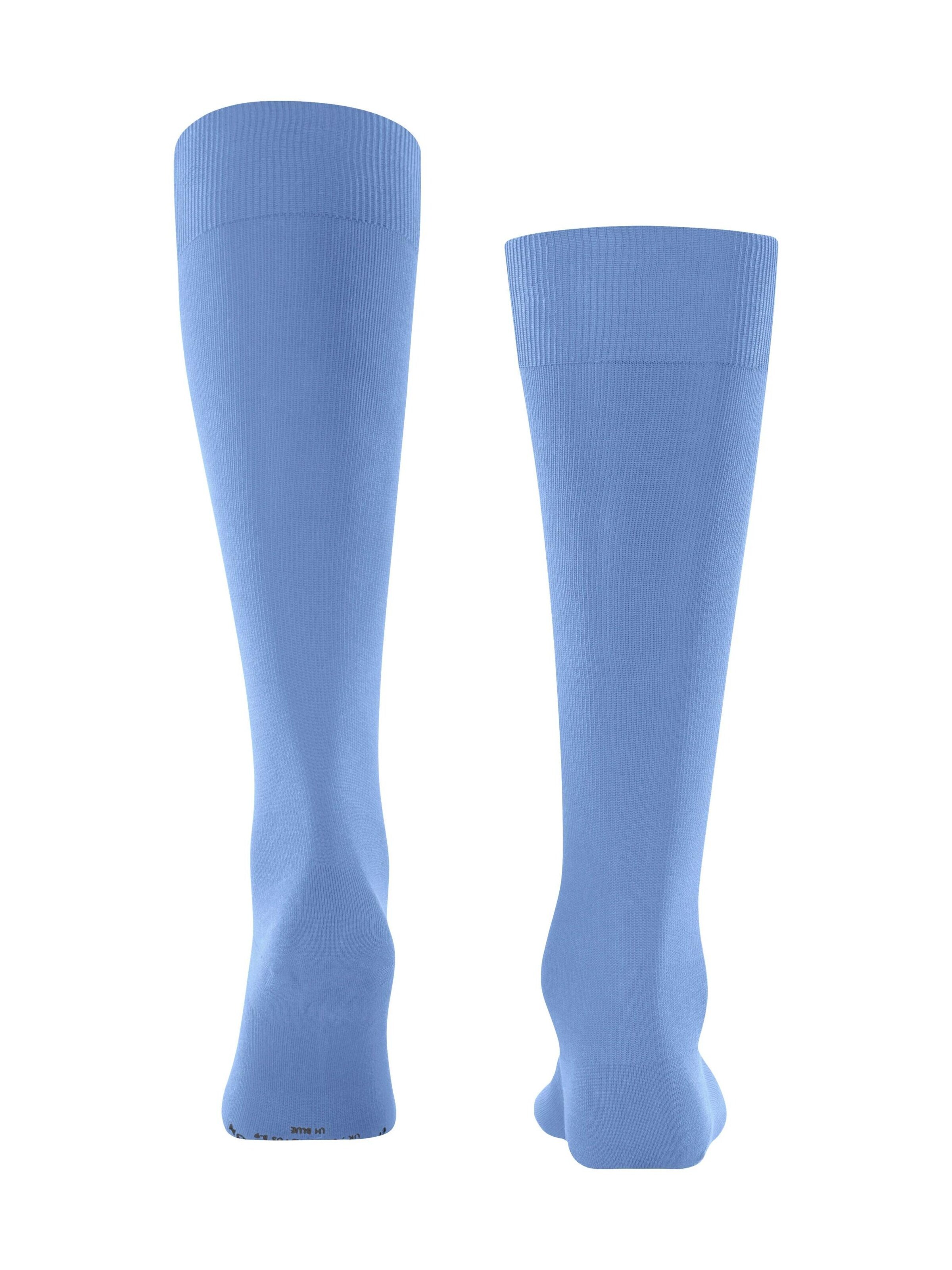 FALKE Kniestrümpfe 'Energizing Cotton'‌‌‌‌‌‌‌‌ in Blau