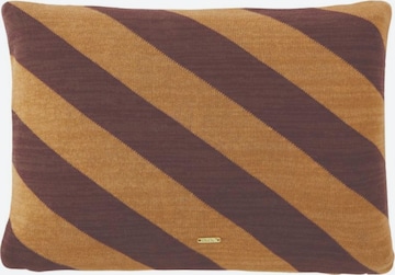 OYOY LIVING DESIGN Pillow 'Takara' in Brown: front