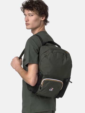K-Way Backpack 'K-WAY LE  VRAI 4.0 MICHEL ZAINO' in Green: front