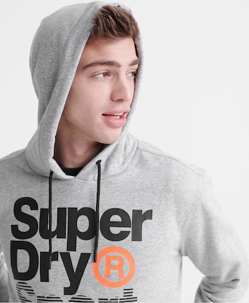 Superdry Regular fit Sportsweatshirt in Grijs