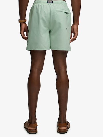 Pantaloncini da bagno di Superdry & Co in verde