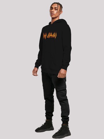 Sweat-shirt 'Def Leppard' F4NT4STIC en noir