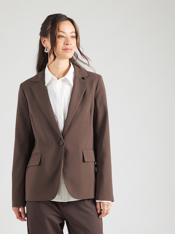 BALMOHK - Blazer en marrón: frente