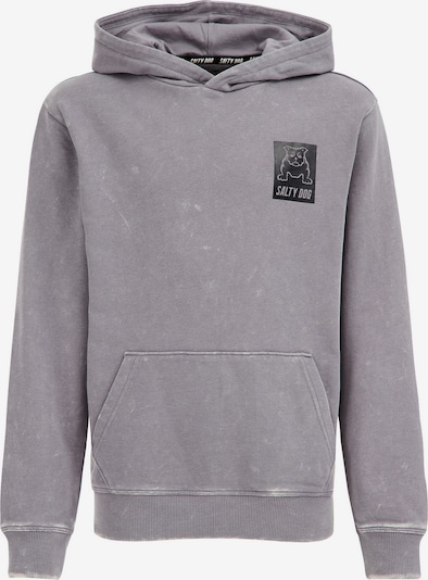 WE Fashion Sweatshirt i grå / sort, Produktvisning