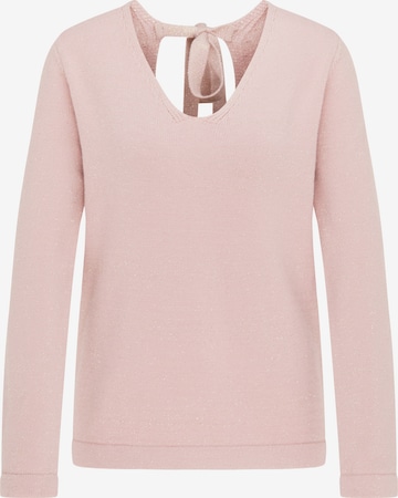 IZIA Sweater in Pink: front