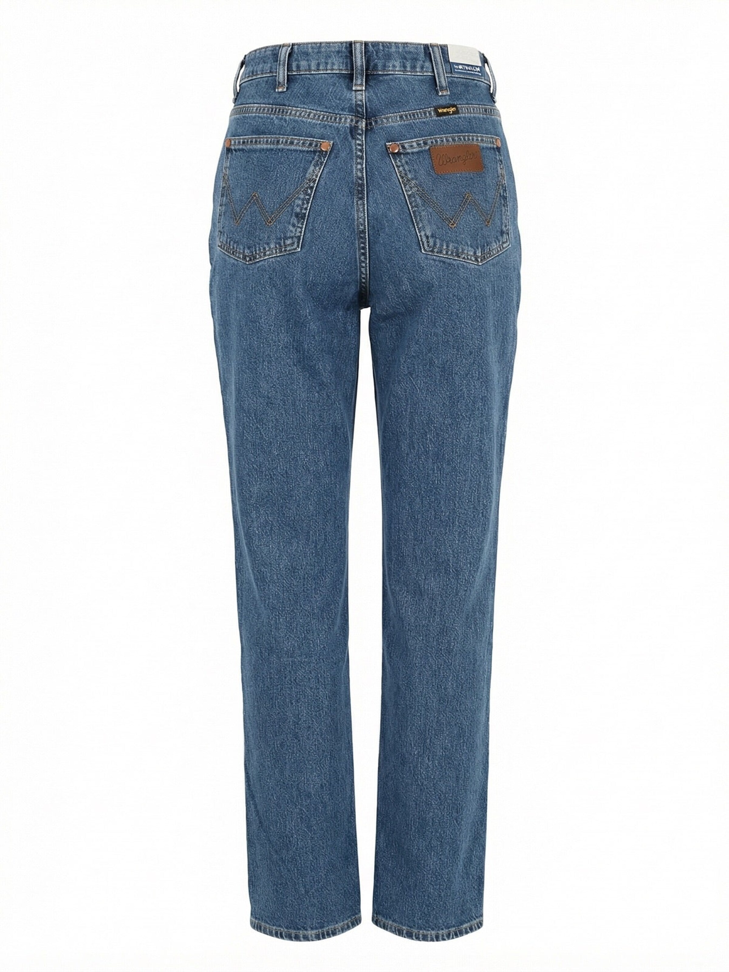 Loosefit Jeans 'MOM STRAIGHT WINTER HUE' di WRANGLER in blu