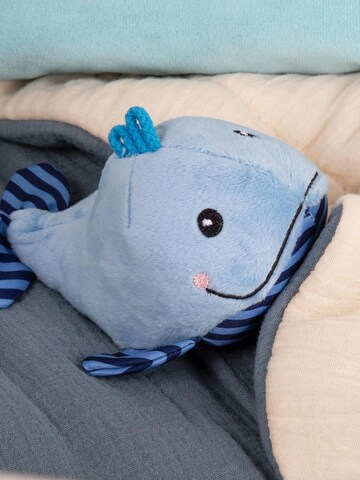 SIGIKID Stuffed animals 'Rassel-Greifling RedStars' in Blue