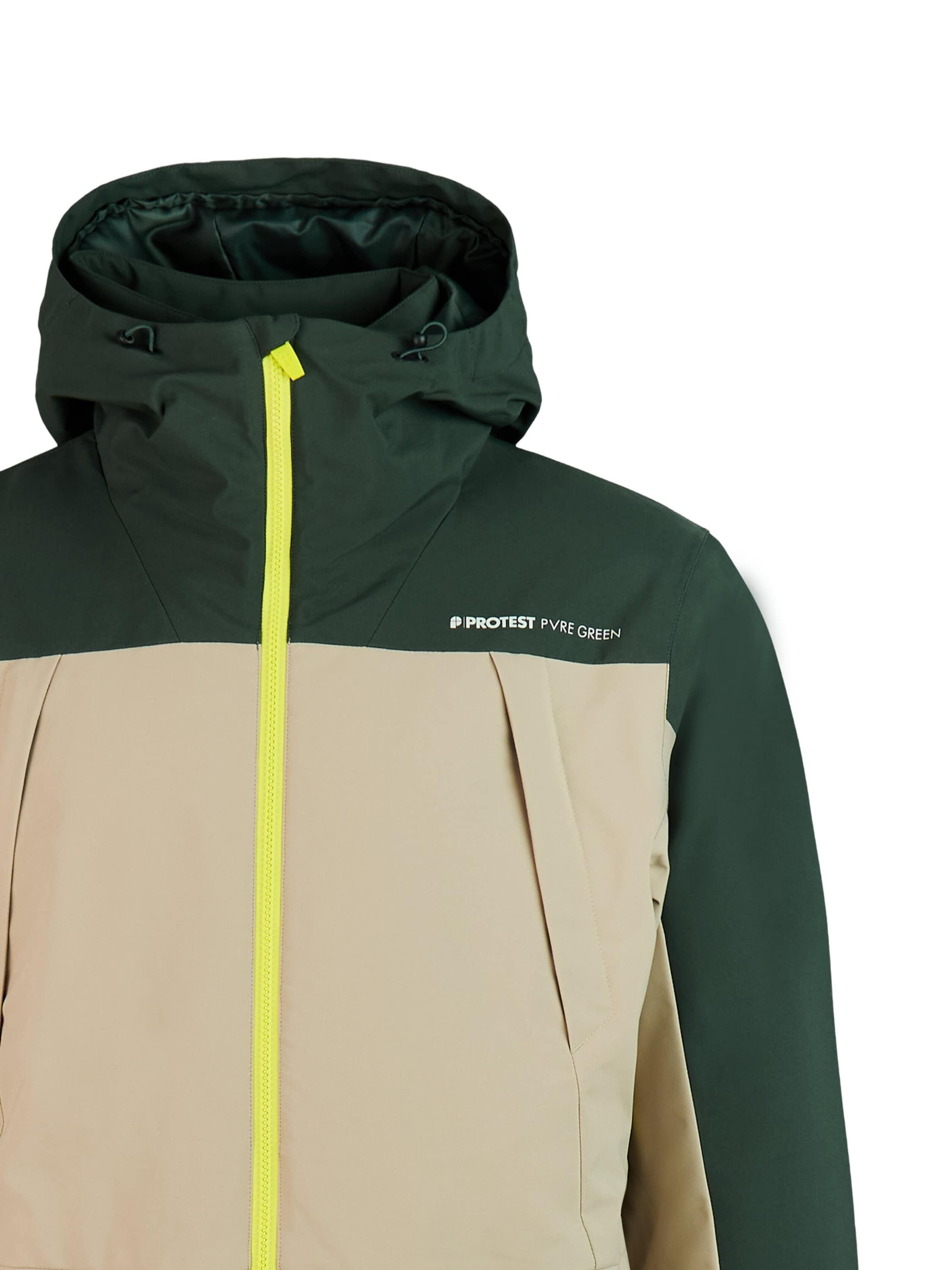 PROTEST Sportjacke 'PRTDunton'‌‌‌‌‌‌‌‌‌‌ in Grün