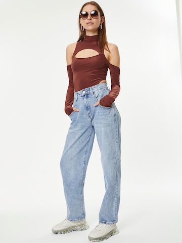 Misspap Loosefit Jeans in Blau