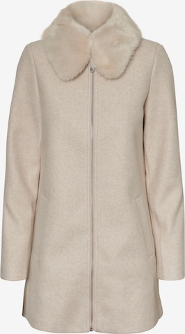 VERO MODA Wintermantel 'MOLLY' in Grijs: voorkant