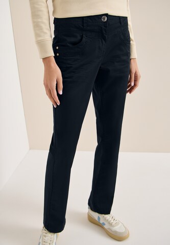 CECIL Slim fit Pants in Blue