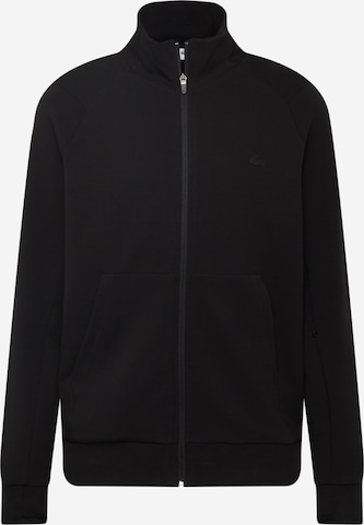 LACOSTE Collegetakki värissä musta: etupuoli