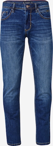 KOROSHI Regular Farkut värissä sininen: etupuoli