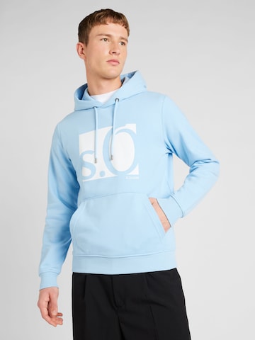 Sweat-shirt s.Oliver en bleu : devant