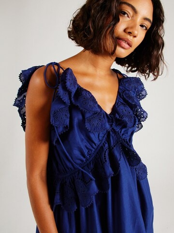 & Other Stories Kleid in Blau