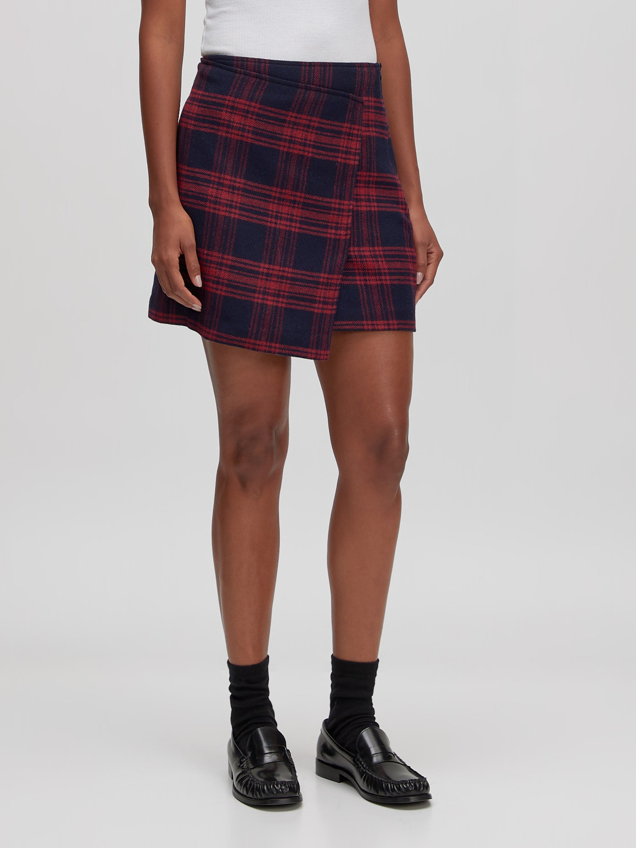 EDITED Producten Rok 'Simay Wool' Rood