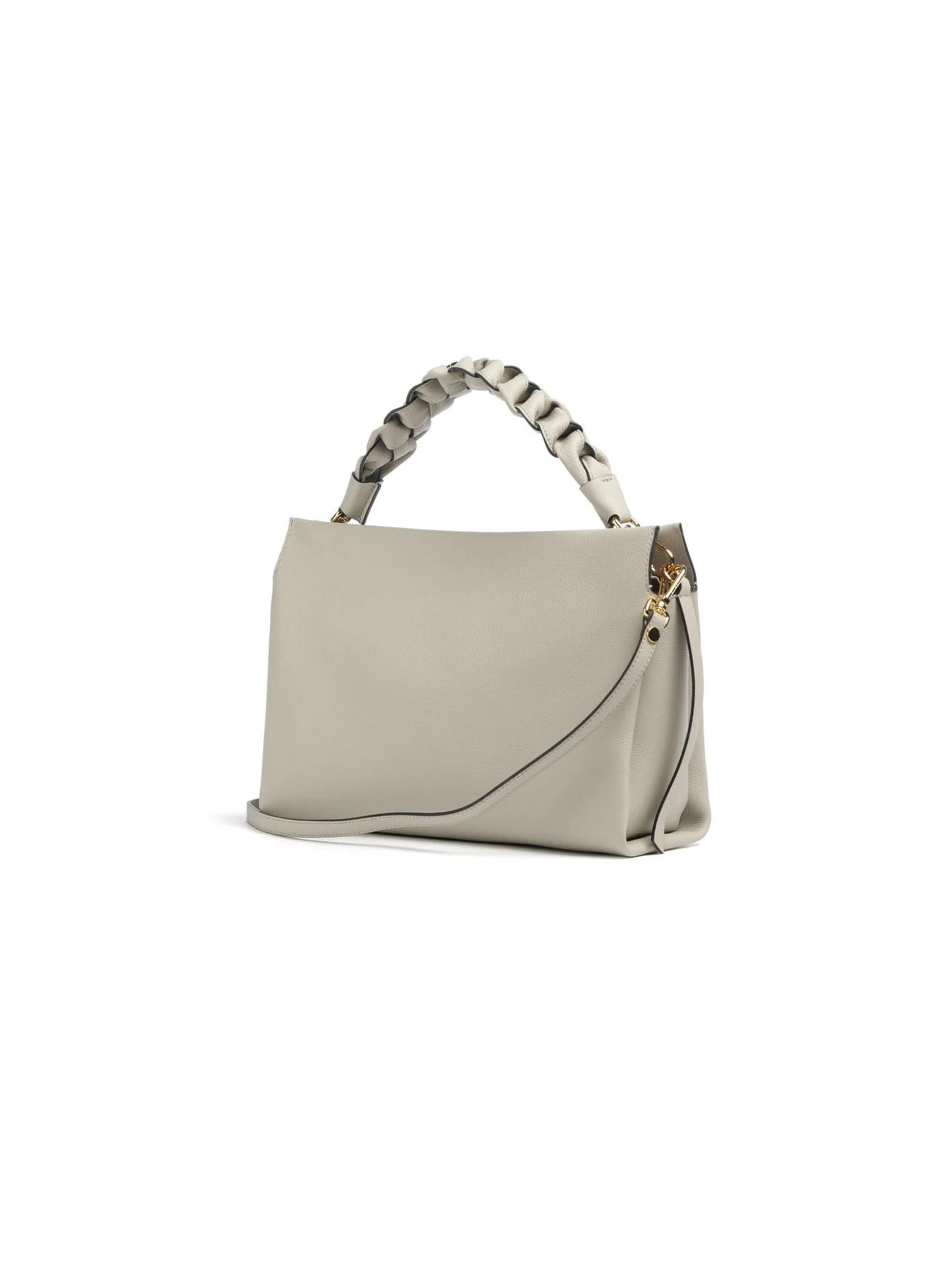 Borsa a mano 'Boheme Grana Double Shoulder Bag' di Coccinelle in grigio