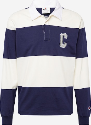 Champion Authentic Athletic Apparel Shirt in Blauw: voorkant