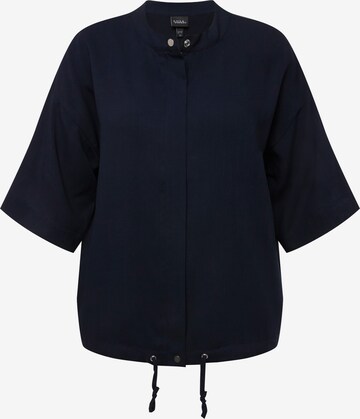 Ulla Popken Between-Season Jacket in Blue: front