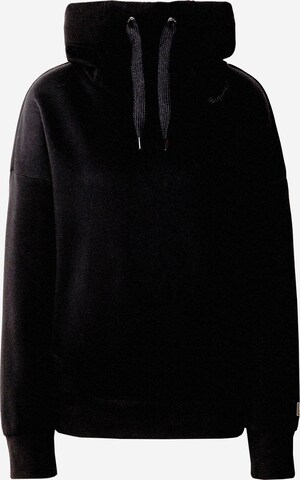 RagwearSweater majica 'JULISSA' - crna boja: prednji dio