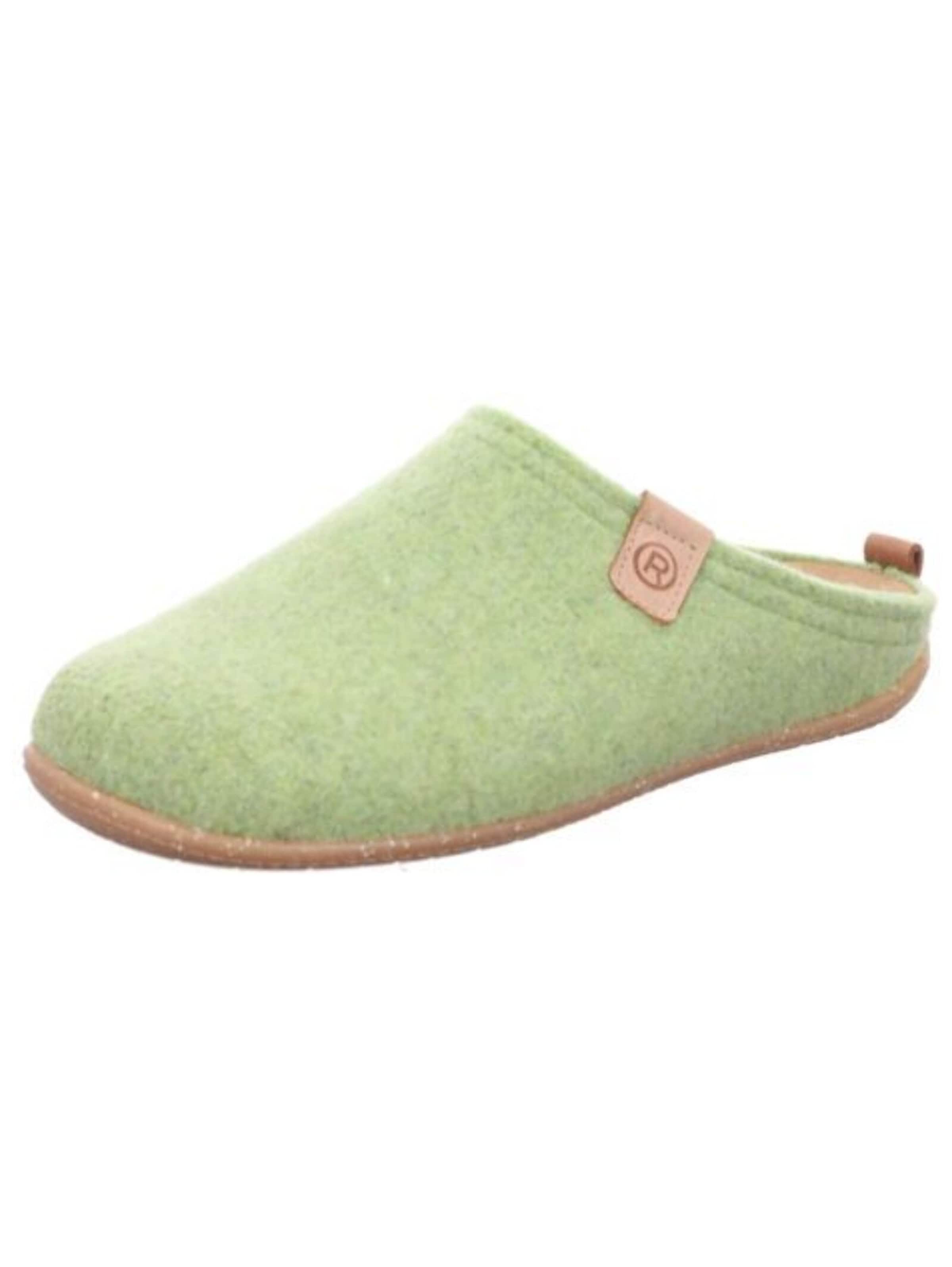 ROHDE Huisschoenen in Groen: voorkant