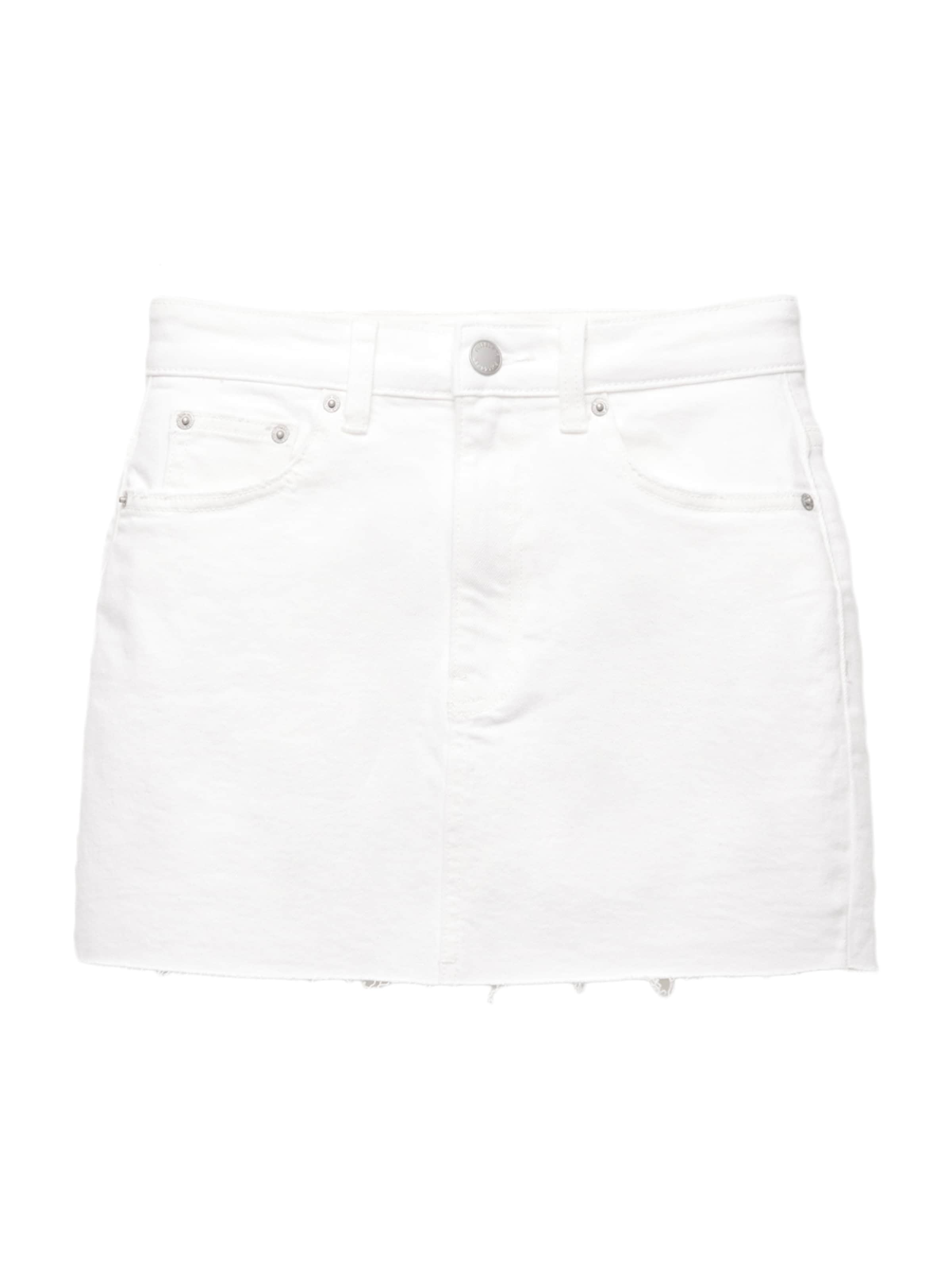 Pull&Bear Skirt in White, Item view