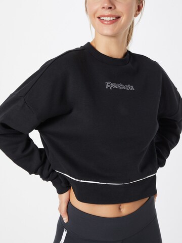 Reebok Sportsweatshirt i svart