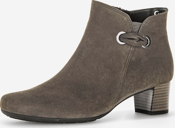 GABOR Ankle Boots in Grey: front