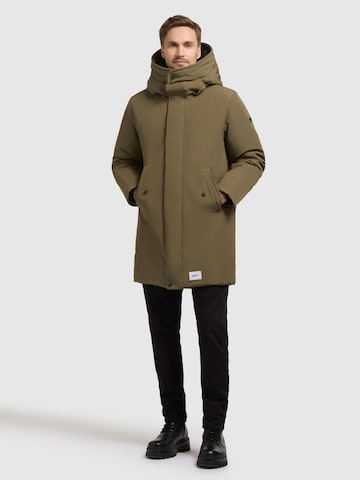 khujo Wintermantel 'Hilo' in Grün