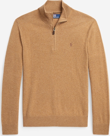 Polo Ralph Lauren Kampsun, värv pruun: eest vaates
