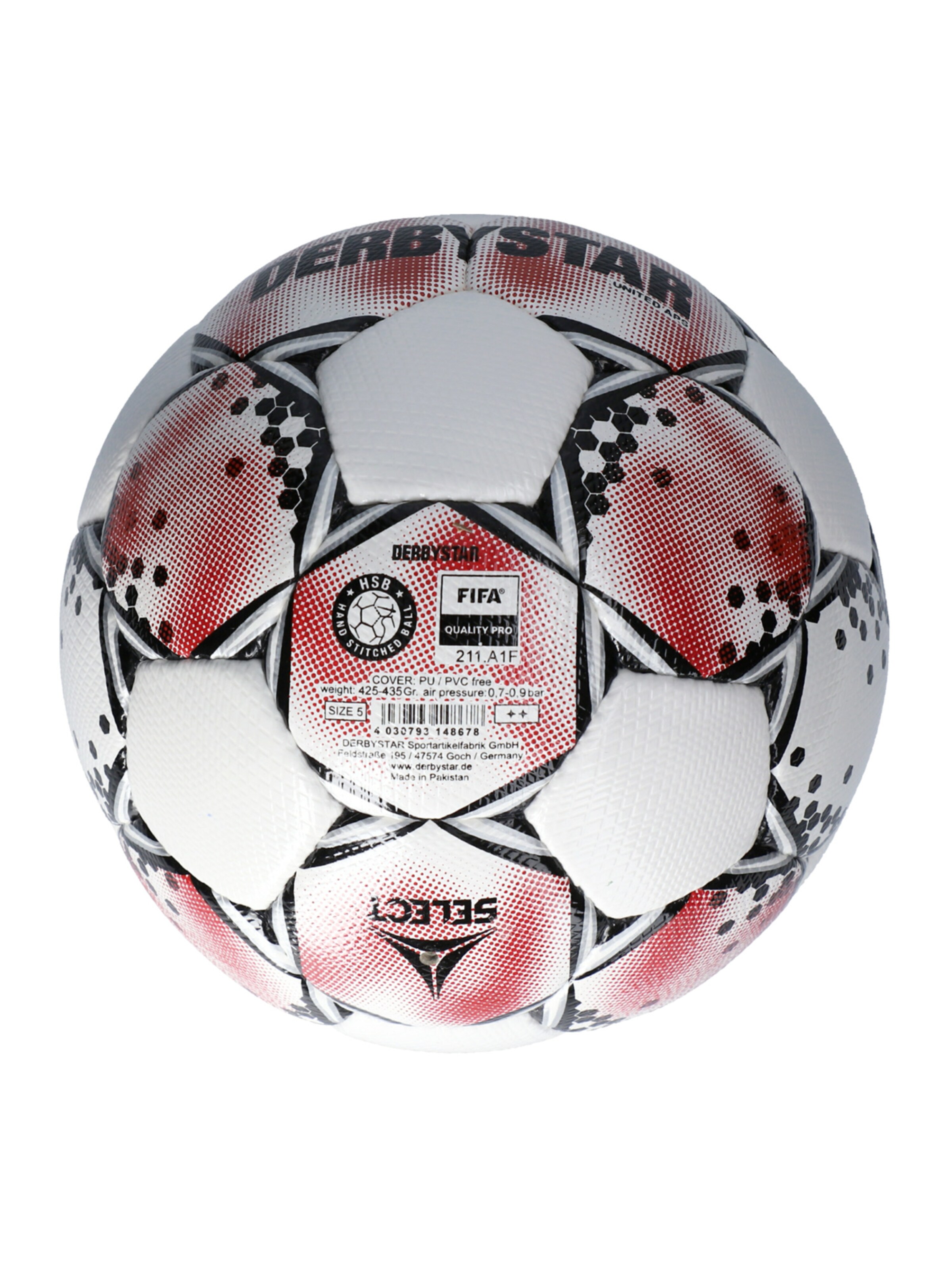 DERBYSTAR Ball in White