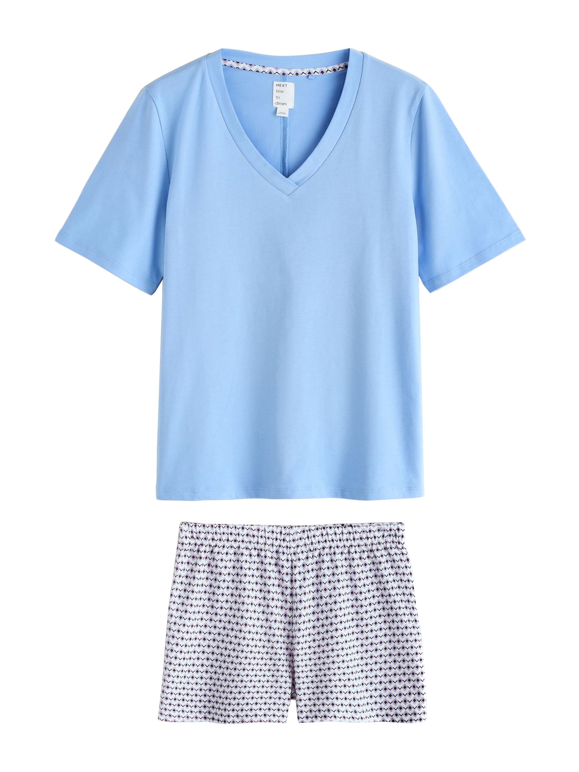 Shorty Next en bleu : devant