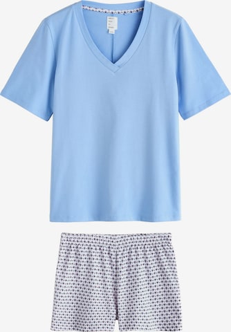 Shorty Next en bleu : devant